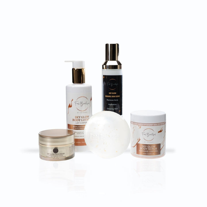 Sky Glow Skin Care Set for Caramel Skin