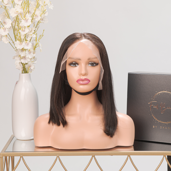 Arden – Natural Black Lace Front Bob Wig (Available in 10", 12", and 14") - Image 3