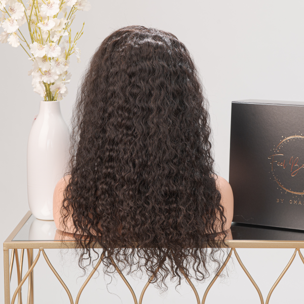 Yesmi – 14 Inch Natural Black Bang Bob Wig with Lace Front