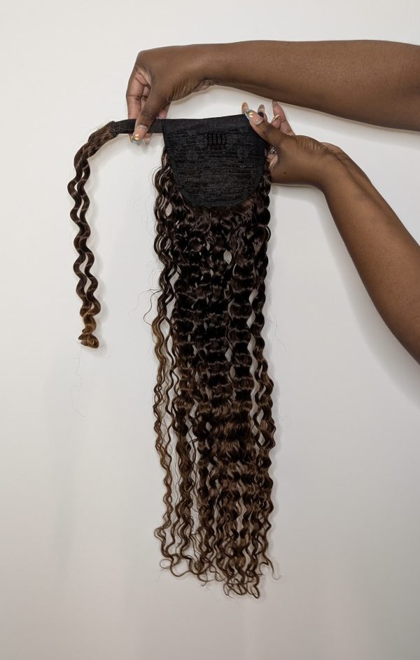 ponytail 14a human hair 1