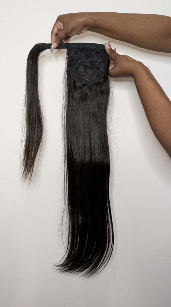 ponytail 14a human hair 3 - Image 2