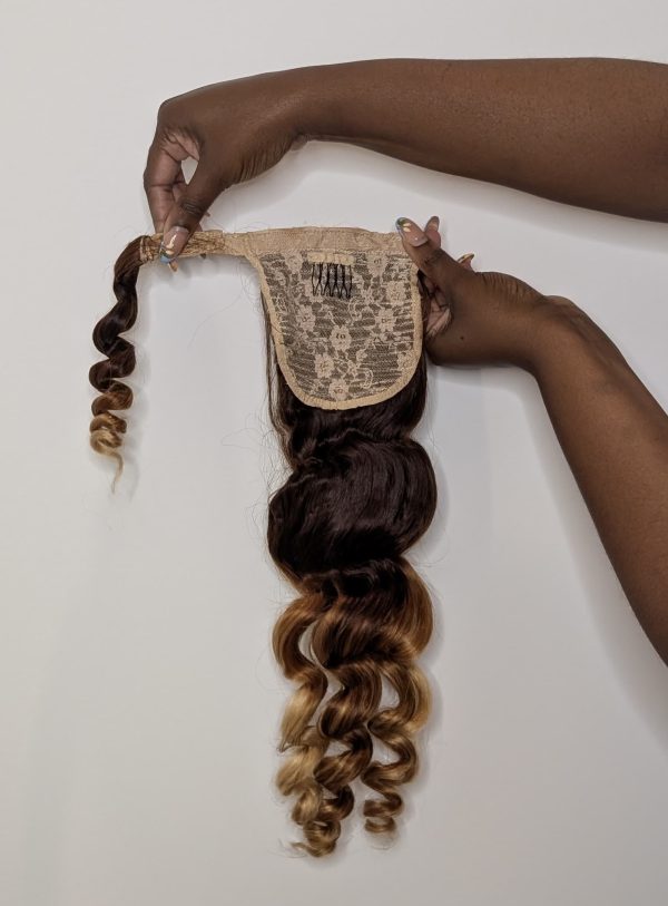 ponytail 14a human hair 4 - Image 2