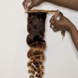 ponytail 14a human hair 4