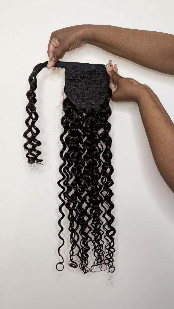 ponytail 14a human hair 5 - Image 2
