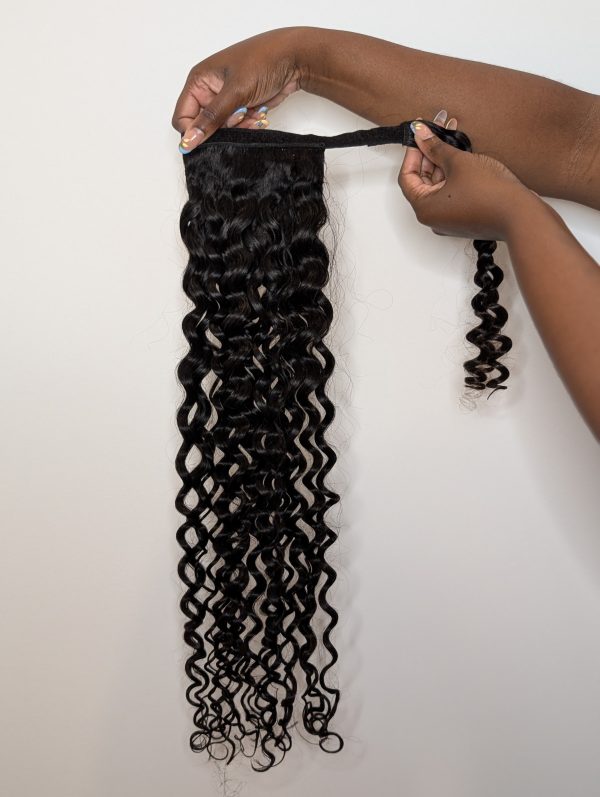 ponytail 14a human hair 5